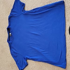 Ibex Blue Baselayer Wool T shirt